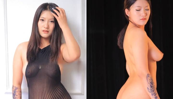 記錄下自己身材完美的一刻