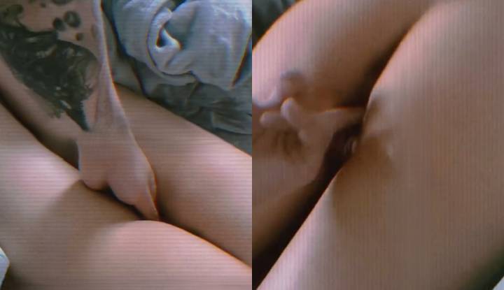 the long-legged girl's pussy is my plaything