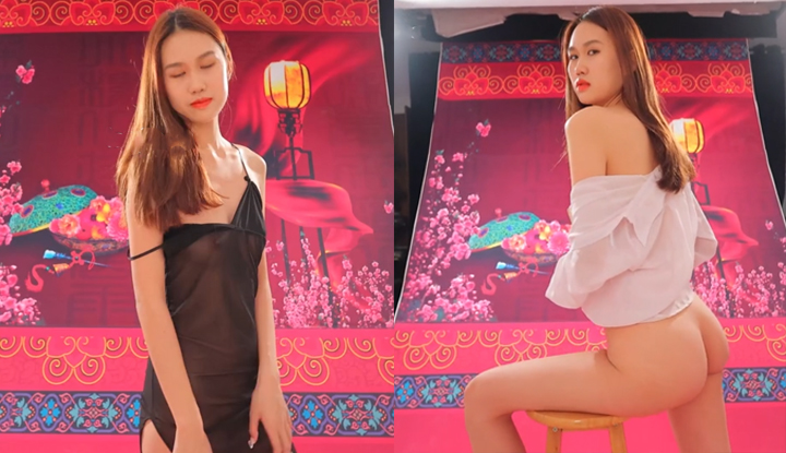 Hwanye, the celestial nymph: A flight attendant on a luxurious airplane, revealing daring, sweet, and majestic beauty with a glimpse of the enchanting and exquisite private parts, presented in an Ultra-HD masterpiece!
