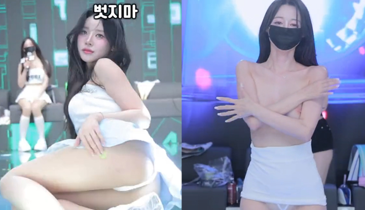 [korea] korea's popular live broadcast compilation jinricp ~ panda floor 20250510_04