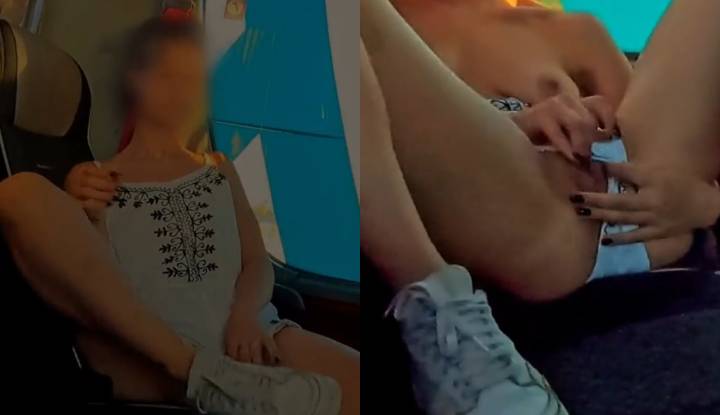 อเมริกา คนนิทรรศการ Gentlyperv ~ สาวในรถใจกว้างปล่อยให้ฉันดูเธอช่วยตัวเอง