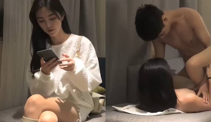 ท็อป 10 เทพธิดาในโลกเอสคอร์ท ตอนที่ 1: เอสคอร์ทศิลปะ, นางเอกหน้าตาคล้าย Brigitte Lin, เทพธิดาออกนอกสถานที่ระดับไฮเอนด์ผ่านแอป 3000 หยวน, ใบหน้ารูปไข่ขาวซีดพร้อมสะดือสวยและขาเรียวยาว, เซ็กส์บนโซฟากับสาวอกใหญ่สวย