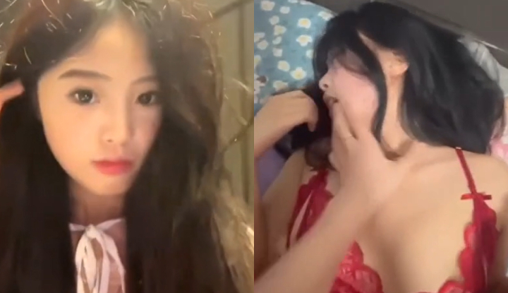 วิดีโอส่วนตัวของสาวสวยแห่งสถาบันเทคโนโลยีอาชีวการบินพลเรือนกวางโจว เจียหมิงรุ กับแฟนหนุ่มรั่วไหล: เทพธิดาแอร์โฮสเตสสุดเย้ายวนในชุดชั้นในอีโรติกยั่วใจ ครางไม่ยั้งหลังเข้าห้อง!