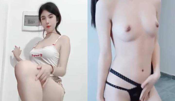 kuaishou's million-fan goddess, the famous influencer jiaping, is having a blast: private leaked clips of peeping thieves, teasing and hot stripping while masturbating, and extreme teasing and stimulating!