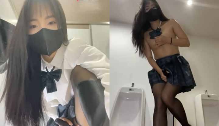 AsiaLynn-เทพธิดาผ้าไหมสีดำขาสวยที่สุดในห้องน้ำสาธารณะกลางแจ้งที่เปิดเผยอุปกรณ์ล่อลวงที่ทำให้สำเร็จความใคร่ซ้ำแล้วซ้ำเล่า!