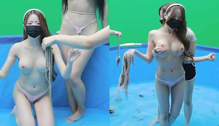 [เกาหลี] คลิปถ่ายทอดสดคลาสแพนด้า Jinricp ของเกาหลีที่ได้รับความนิยมอย่างล้นหลาม ~ 12 กรกฎาคม ซีซั่น 5 ตอนที่ 12 [ความท้าทายการออกอากาศแบบรวม - การลงโทษในสระว่ายน้ำ] การลงโทษในสระว่ายน้ำ