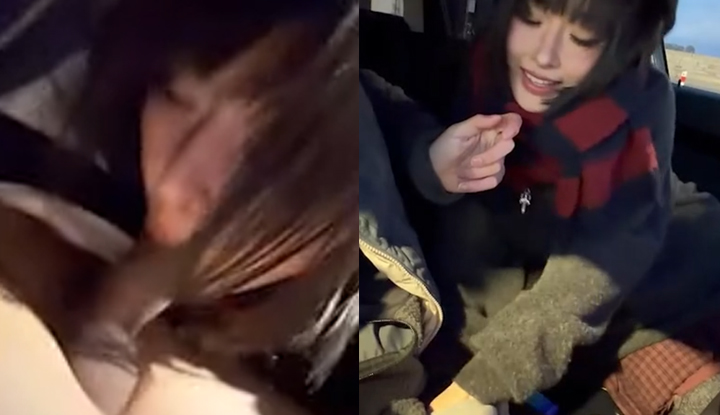 頂級反差慾女 噗噗pupu 最新片前戀愛vlog 男友開車時伸手擼棒 深喉口交盡顯浪蕩 淫姿騷態引爆感官！