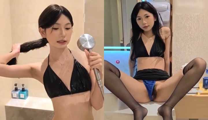 มาสเตอร์คลิปหลุด - NTR ชักว่าวเดี่ยว รีลีสใหม่! จ้างสาวมหาลัยสุดสวย - หัวฝักบัวล้างหีในห้องน้ำ - อายุน้อยแต่หีดำพรีเมี่ยมแล้ว!