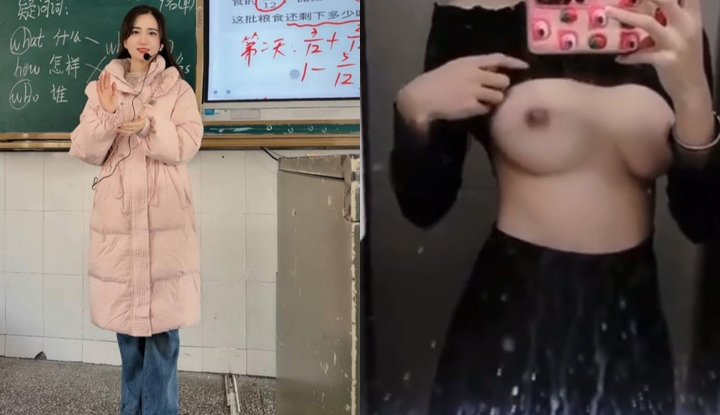 xu xiting, a post-95s female teacher at a vocational school in qidong, hunan, was reported by her patrons for allegedly selling adult videos for 240,000 yuan, causing her image as a female teacher to collapse and sparking outrage online!