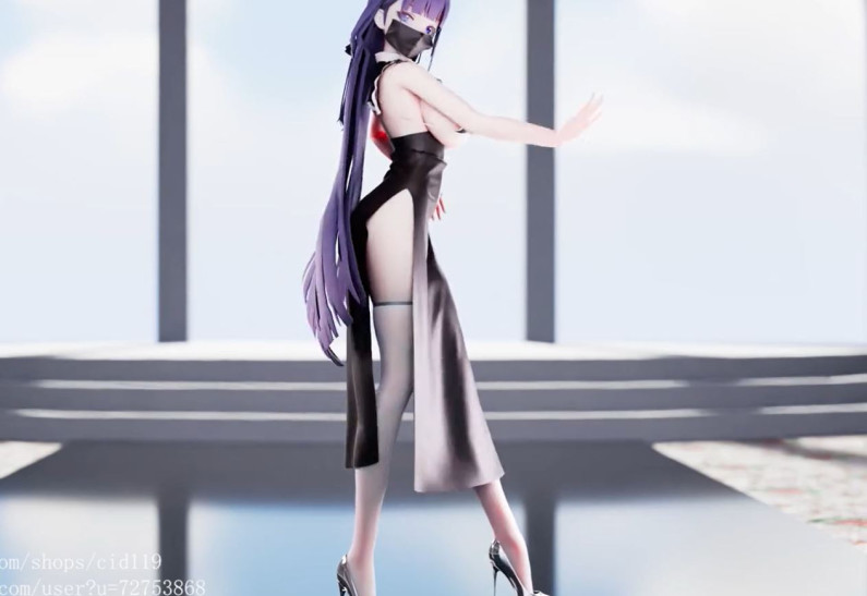 【舞啪SexDance/白丝修女服】芽衣(mei)——Psycho