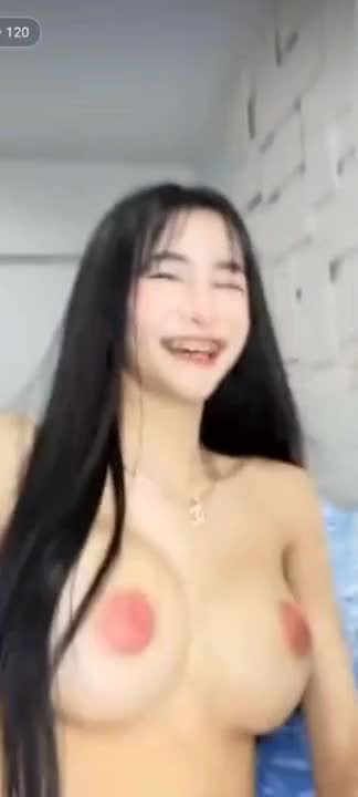 (Live broadcast) Nong Samidyee, net idol, beautiful girl, 19 years old ~ Do Yad Bear, nervous, tense, twitching Hee