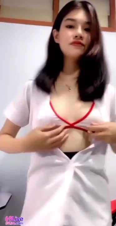 Clip leaked Mlive Thai student girl tease Live show
